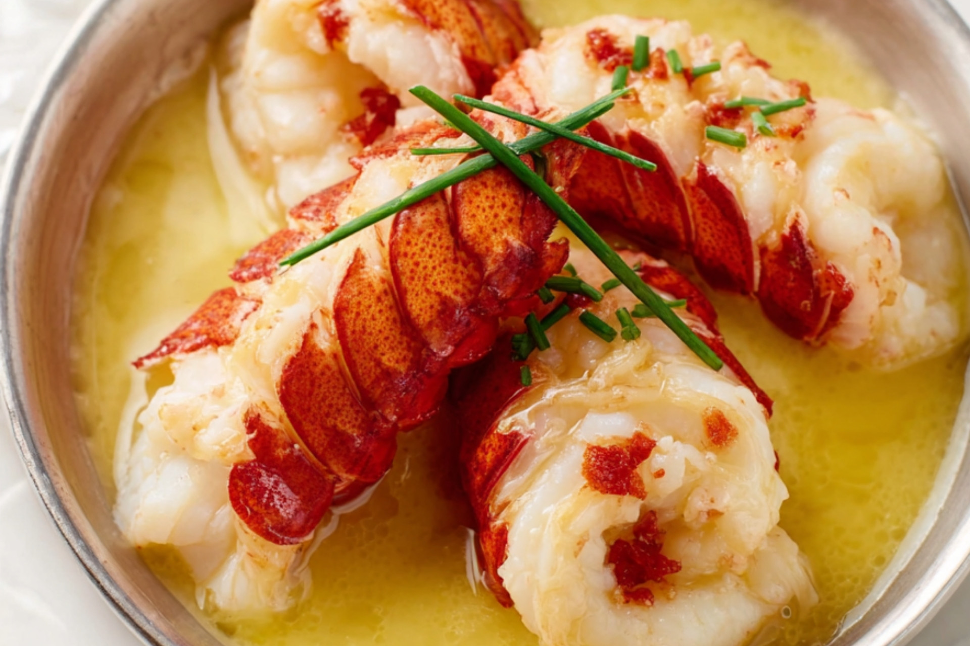 Butter Poached Lobster Tails: Perfectly Tender Seafood