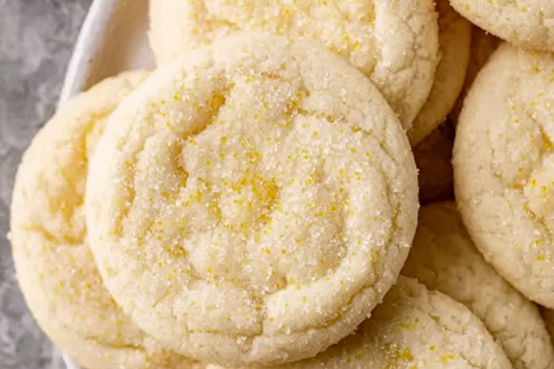 Easy Lemon Sugar Cookie Recipe