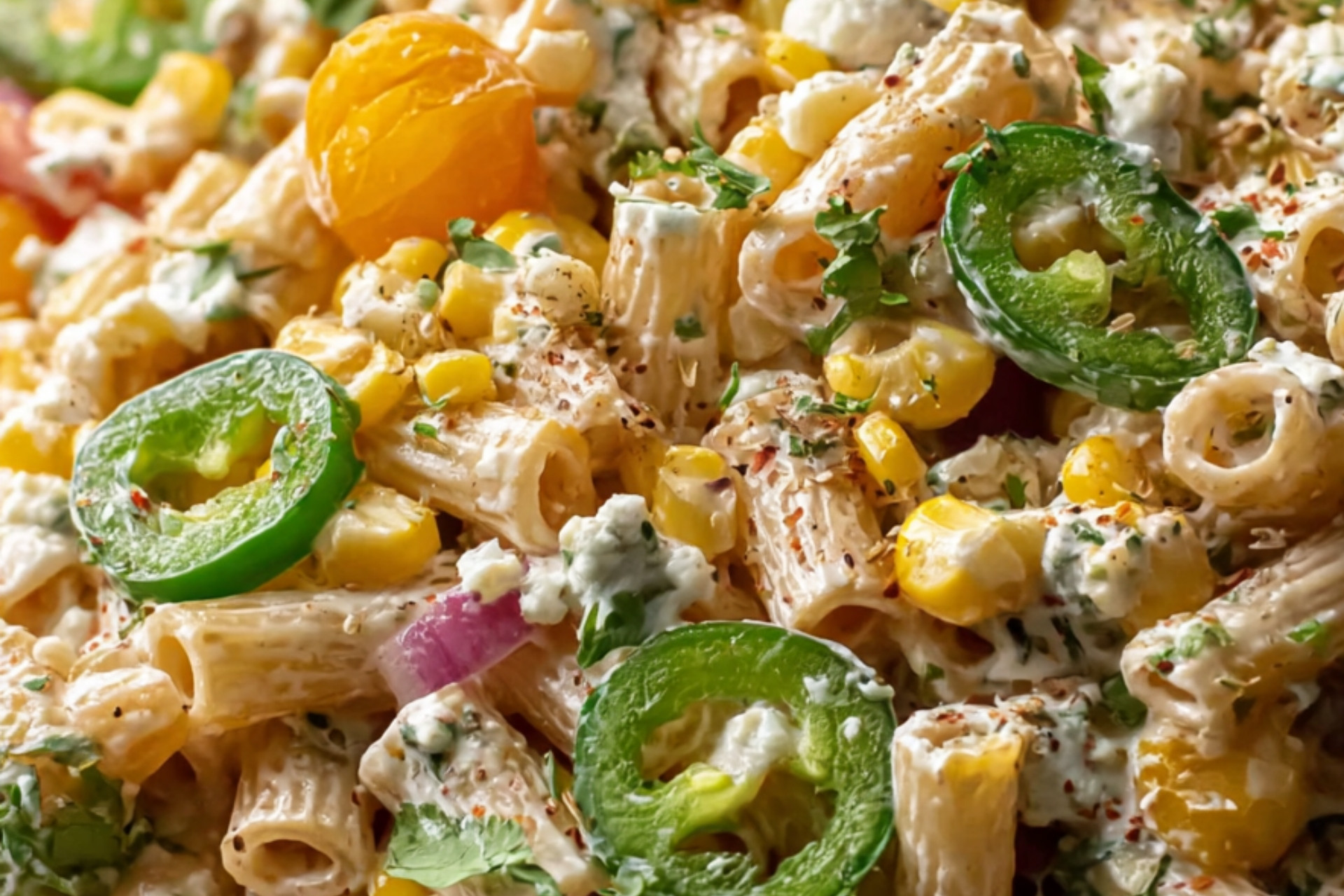Elote Pasta Salad Recipe for Summer