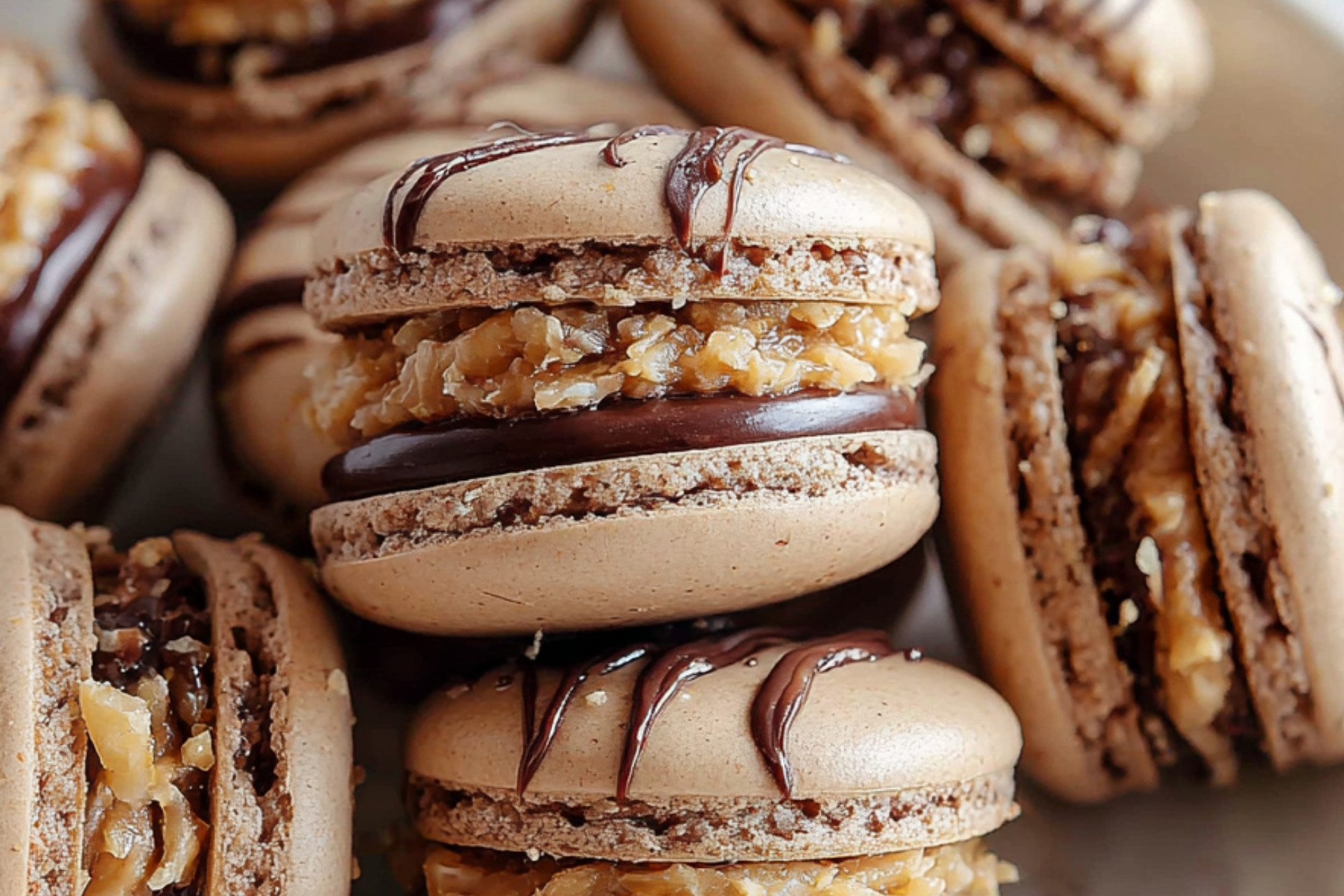 German Chocolate Cake Macarons Recipe Guide