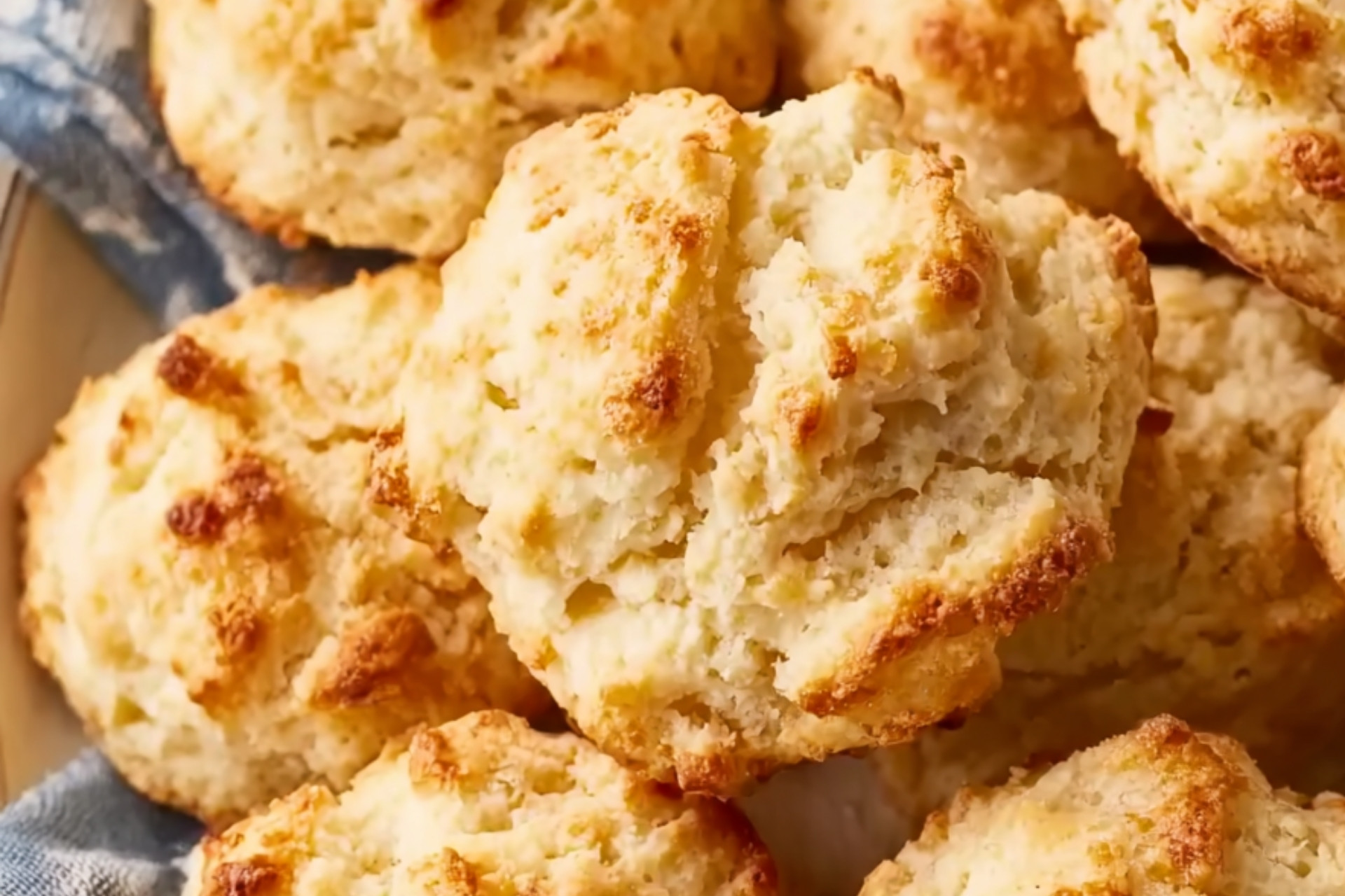 Old-Fashioned Drop Biscuits Easy Homemade Recipe