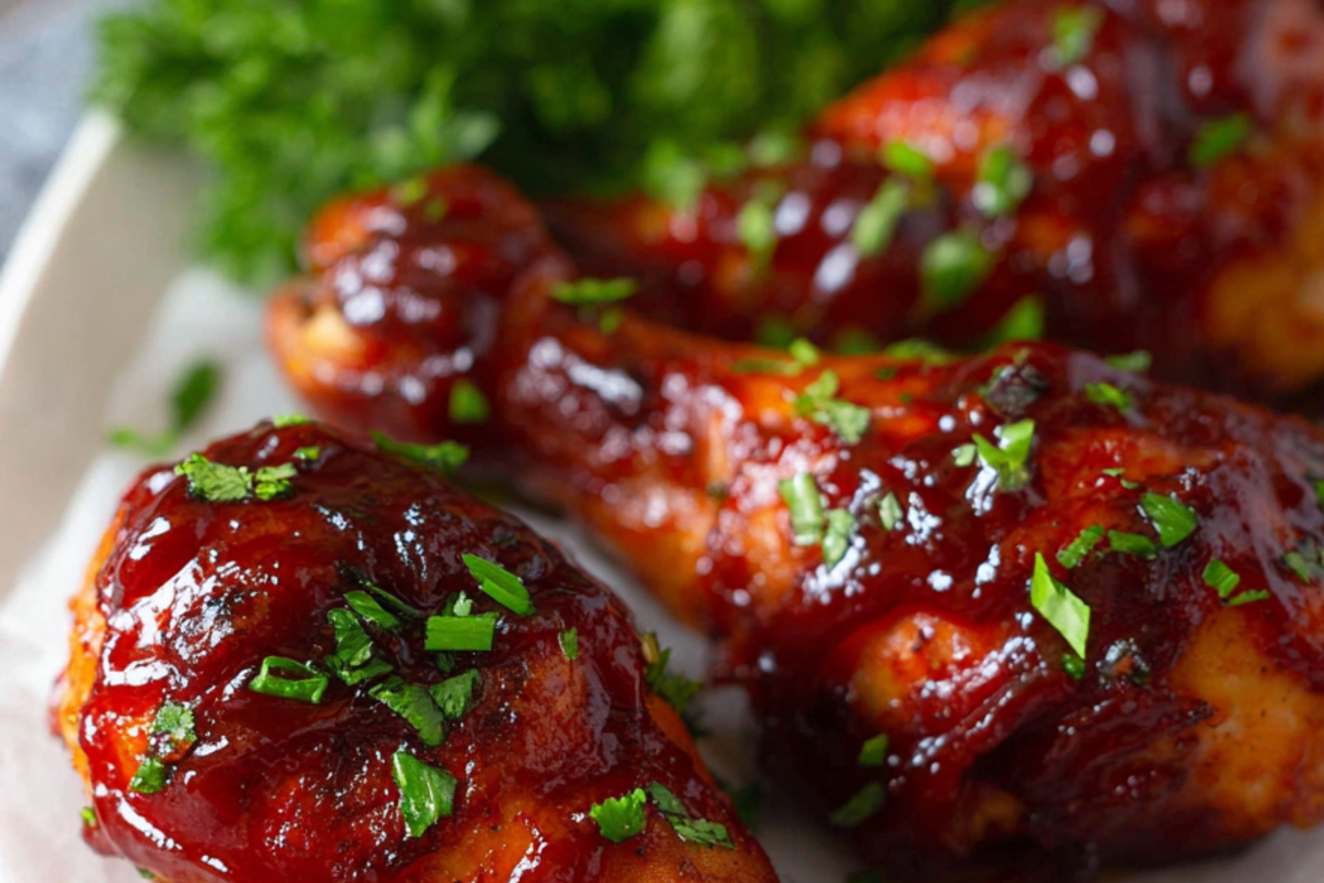 Oven Baked BBQ Chicken Drumsticks Recipe