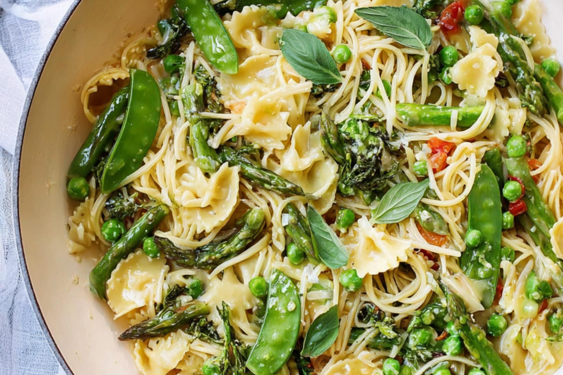 Spring Vegetable Pasta Primavera Recipe